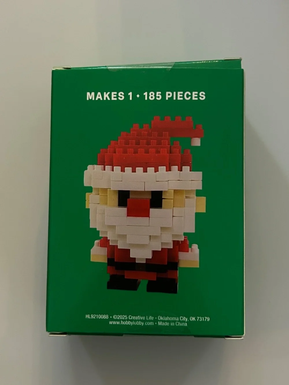 Creative Life Santa Clause Mini Brick Kit 185 piece micro block set NWT